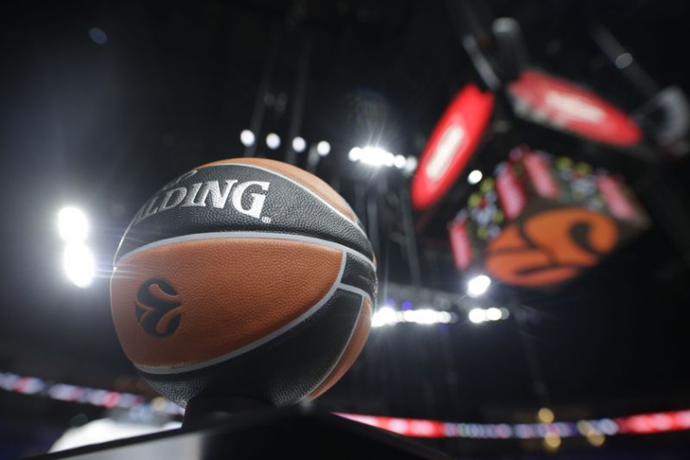Un ballon de l'Euroligue