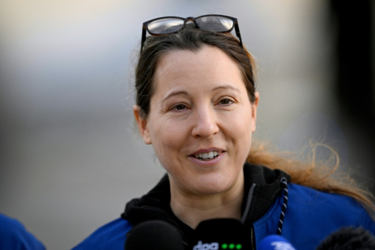 L'astronaute Sophie Adenot à Cologne en Allemagne le 10 octobre 2026 ( AFP / INA FASSBENDER )