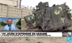 100e jour de guerre en Ukraine : "Les forces ukrainiennes sont en difficulté dans le Donbass"