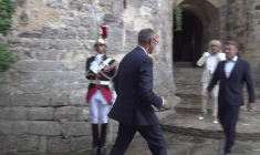 Macron reçoit Merz au fort de Brégançon