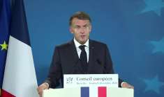 Macron à Bruxelles : "Nous ne lâcherons pas l'Ukraine"