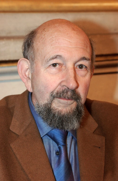 Le géographe français Yves Lacoste à Paris, le 5 février 2005 ( AFP / Boyan Topaloff )