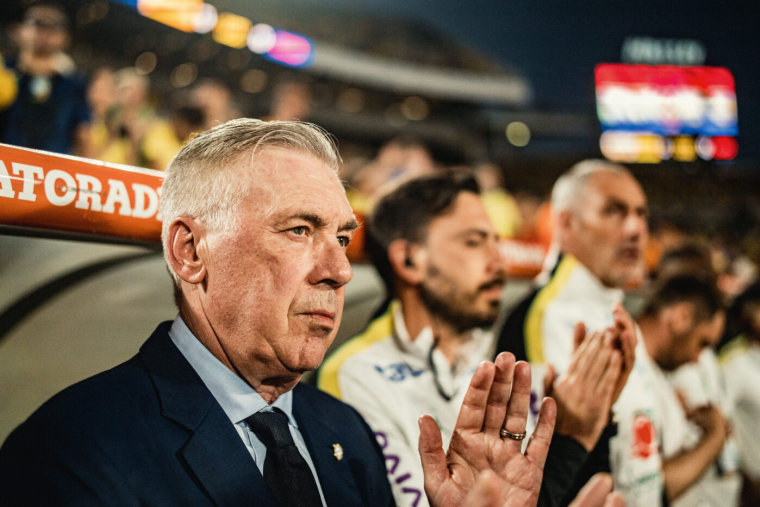 Ancelotti sur Neymar : «Je veux une équipe capable de remporter la Coupe du monde»