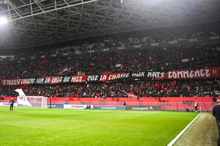 La LFP dénonce des « banderoles racistes et sexistes » à Nice