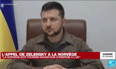 Guerre en Ukraine : l'appel de Volodymyr Zelensky à la Norvège