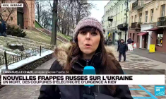 Nouvelles frappes russes sur l'Ukraine : au moins un mort et des coupures d'électricité d'urgence à Kiev