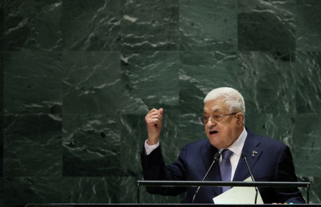 Le président de l'Autorité palestinienne Mahmoud Abbas