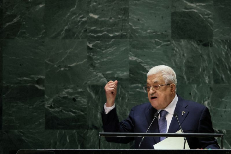 Le président de l'Autorité palestinienne Mahmoud Abbas