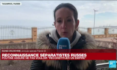 Une forte concentration de renforts, chars et artilleries à la frontière russo-ukrainienne