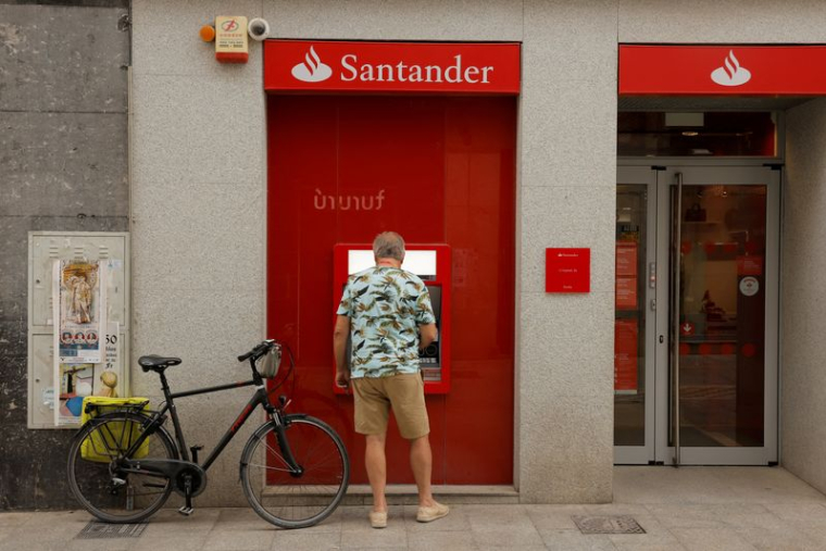 Succursale de la banque Santander à Ronda