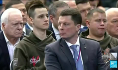 Dans son discours, Vladimir Poutine accuse l'Occident de vouloir "en finir" avec la Russie