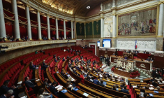 L'hémicycle de l'Assemblée nationale, à Paris