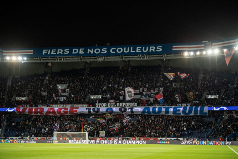 Chants homophobes : le PSG sanctionné d’une fermeture partielle de la tribune Auteuil
