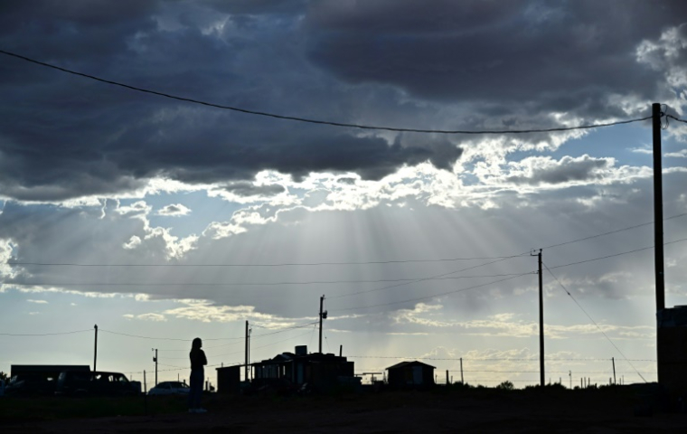 Tuba City, Arizona, le 8 juillet 2025 ( AFP / Frederic J. BROWN )