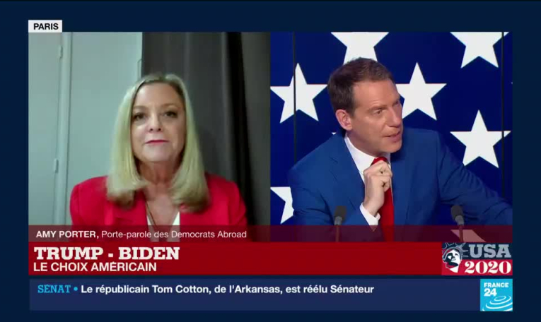 Course Trump/Biden serrée dans les Etats-clés, suspense total en Amérique