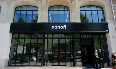 Le siège social parisien du géant pharmaceutique Sanofi. ( AFP / ALAIN JOCARD )
