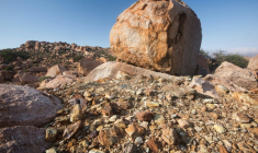 Une mine de terres rares en Afrique du Sud, le 29 juillet 2019 ( AFP / RODGER BOSCH )