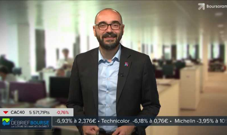 Le debrief Bourse du 17 juillet : le CAC 40 finit à -0,76%