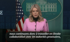 Les décisions des autorités vénézuéliennes sont "dictées" par les Etats-Unis (Maison Blanche)