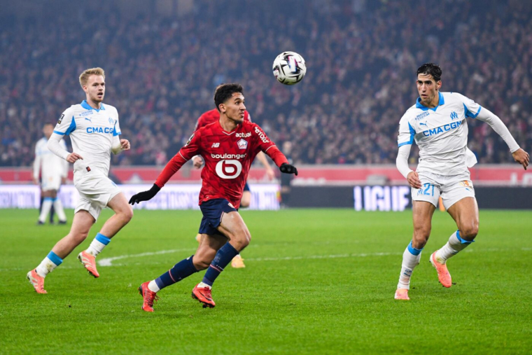 Lille dompte l'Olympique de Marseille