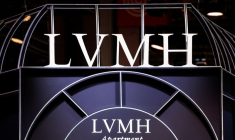 Logo de LVMH à Paris