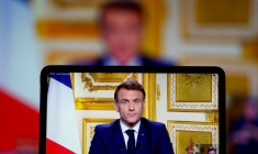 Le président français Emmanuel Macron