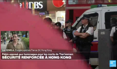 Chine : sécurité renforcée à Hong Kong pour l'anniversaire de Tiananmen
