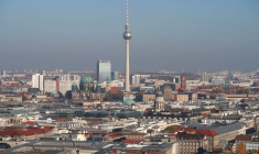 Une vue générale de Berlin