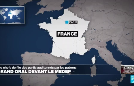 Législatives : grand oral des chefs de file des partis devant le Medef