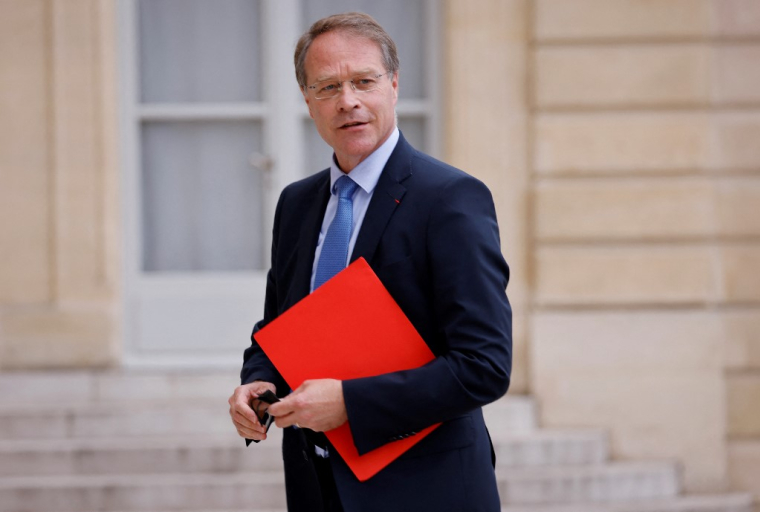 François Asselin à Paris, le 6 juillet 2021. ( AFP / LUDOVIC MARIN )
