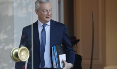 Bruno Le Maire à Paris, le 20 décembre 2023. ( AFP / LUDOVIC MARIN )