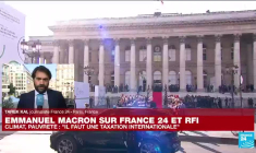 Climat, pauvreté : Emmanuel Macron appelle à une "mobilisation" pour des taxations internationales