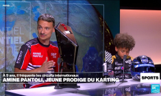 Karting : Amine Pantoli, 9 ans, jeune prodige en pleine ascension