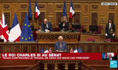 REPLAY - Charles III s'exprime devant les parlementaires français au Sénat