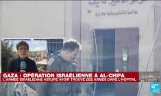 Gaza : l'armée israélienne assure avoir trouvé des armes dans l'hôpital Al-Chifa