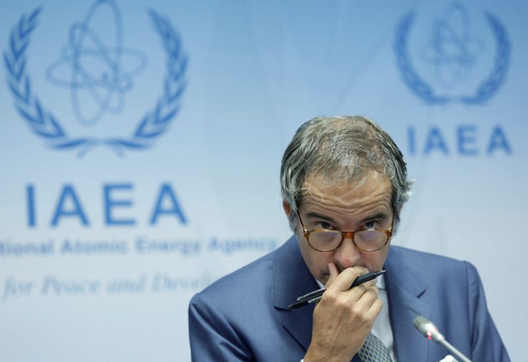 Le directeur général de l'Agence internationale de l'énergie atomique (AIEA) Rafael Grossi