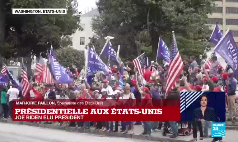 Emmanuel Macron félicite Joe Biden pour son élection comme président des Etats-Unis