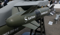 Une bombe guidée AASM HAmmer. (illustration) ( AFP / ALAIN JOCARD )