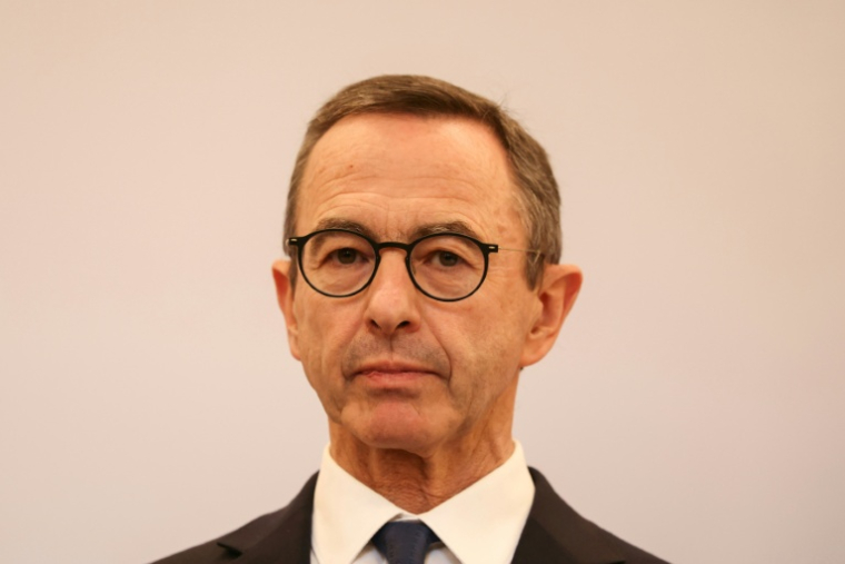 Le président du parti Les Républicains (LR), Bruno Retailleau, le 13 octobre 2025 à Paris ( AFP / Alain JOCARD )