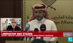 Israël-Hamas : la trêve et la libération d'otages débuteront vendredi, selon Doha