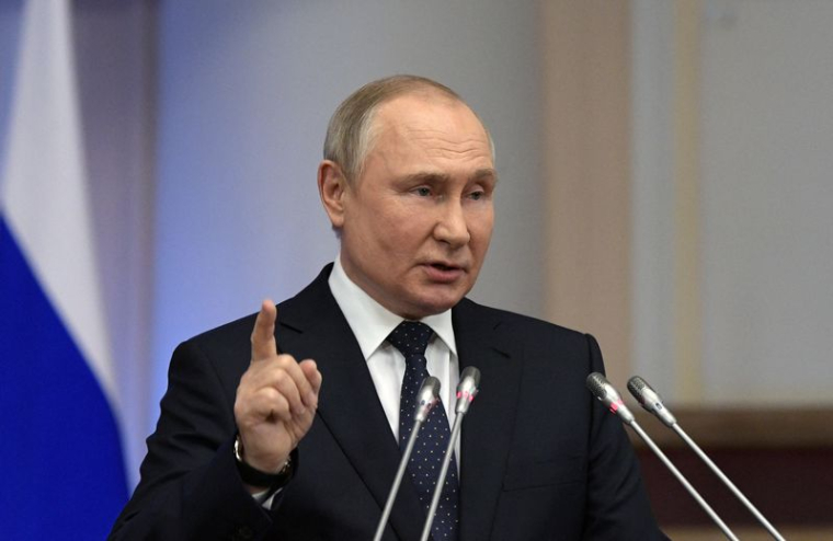 POUTINE VALIDE DE NOUVELLES SANCTIONS RUSSES CONTRE LES OCCIDENTAUX, DIT LE KREMLIN