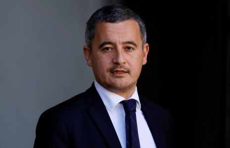 Photo du ministre de l'Intérieur, Gerald Darmanin