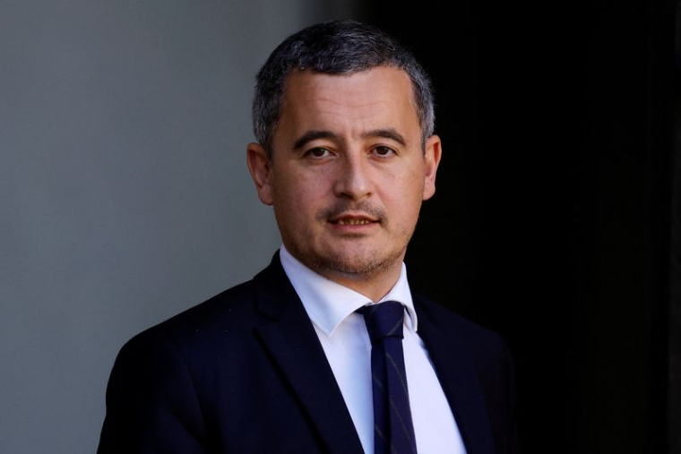 Photo du ministre de l'Intérieur, Gerald Darmanin