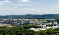 Le site Total de Carling est en reconversion depuis 2013. (© Total)