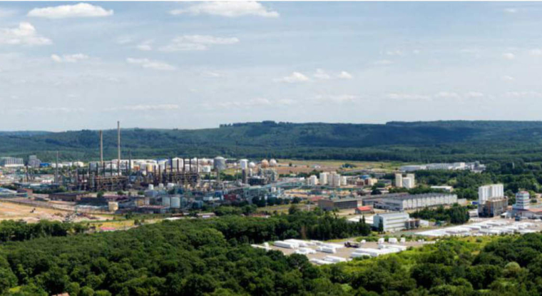 Le site Total de Carling est en reconversion depuis 2013. (© Total)