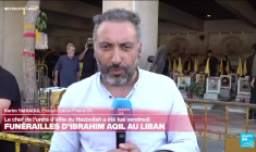 Liban : le Hezbollah enterre son chef Ibrahim Aqil, tué par une frappe israélienne