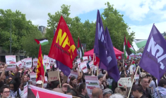 Des milliers de personnes rassemblés à Paris en soutien aux Palestiniens
