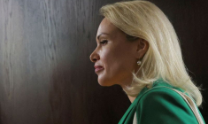 Photo d'archives de Marina Ovsyannikova à Moscou, en Russie