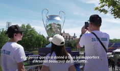 Ligue des champions: des supporters d'Arsenal et du PSG se préparent pour la finale à Budapest