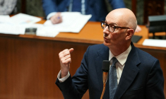 Roland Lescure à Paris, le 21 juillet 2026. ( AFP / DIMITAR DILKOFF )